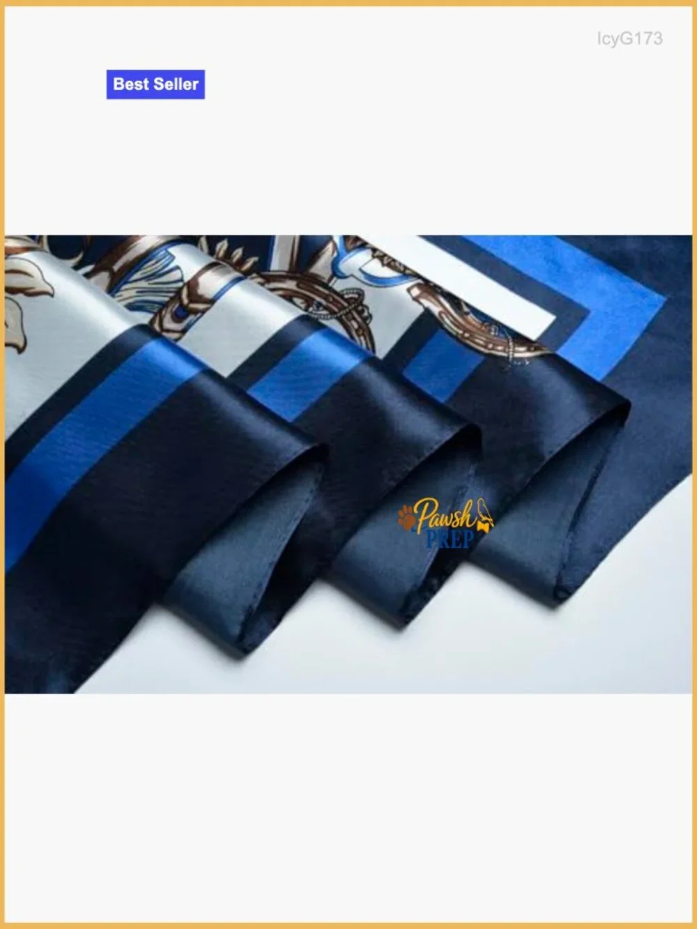 Large Square Satin Hair Scarf - Silk-Feel Head Wrap, Night Protection, Fashion